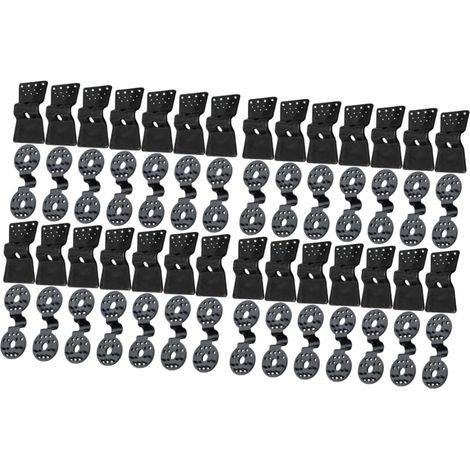 2 Ensembles En Maille Boucle Filet Bâche Clip Stores Extérieurs Pare-Soleil Tissu Fixation Ombrage Tissu Clip Stores De Patio Extérieur Parasol Extérieur Balcon 30 pièces 2 (1/5)