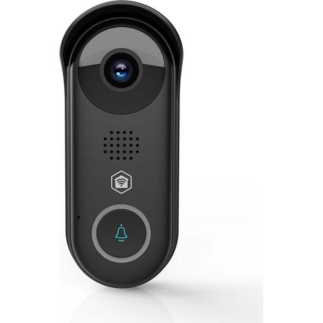 Timbre con video Wi-Fi, Full HD 1080p, sensor de movimiento, visión nocturna