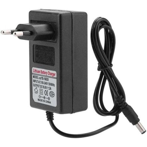 AC100-240V DC 16.8V 2A adaptateur secteur de remplacement chargeur de batterie au Lithium-ion Charge sûre ue (1/5)