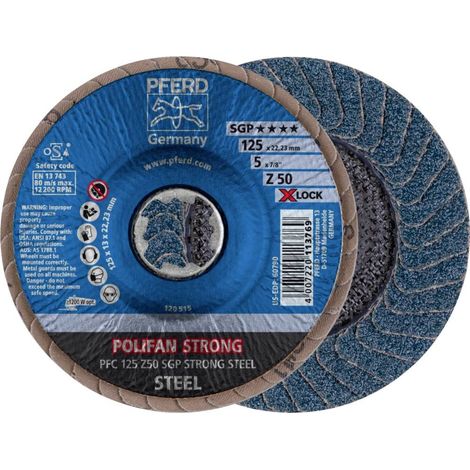 Disque à lamelles X-LOCK STEEL K50SGPS 125mm Pferd (1/4)