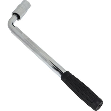Clé de roue télescopique CR-V avec 2 douilles 17, 19, 21, 23 mm, clé à ergot extensible universelle pour voiture (1/5)