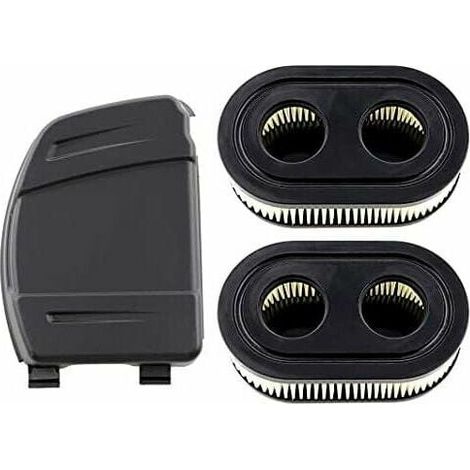 Ensemble de 2 Filtres à Air avec Couvercle de Filtre à Air pour Moteurs Briggs & Stratton 550E, 575EX, 575IS, 625EXI, 650EXI, 675EXI, 675IS, Remplace les Pièces 594106, 798339, 798452, 593260.-..D (1/4)