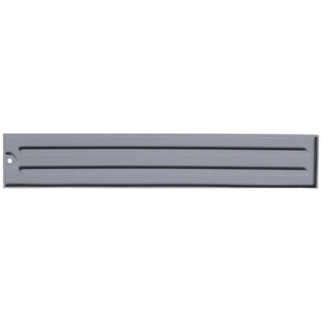 Support universel pour couvercle de casserole, tapis de cuisson et d'égouttage en silicone, résistant à la chaleur et antidérapant, gris (1/5)