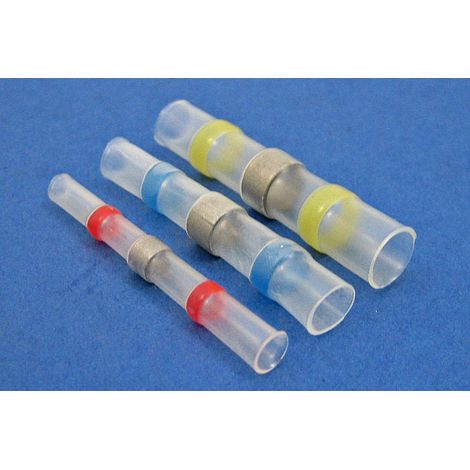Sachet 10 cosses thermoretractables bleues pour fil 15 a 25mm² - 274710