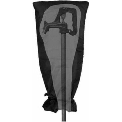 Copertura per rubinetto da esterno, copertura isolante per rubinetto per la protezione dal gelo invernale, copertura impermeabile per rubinetto da giardino, 51 cm x 20 cm (universale)