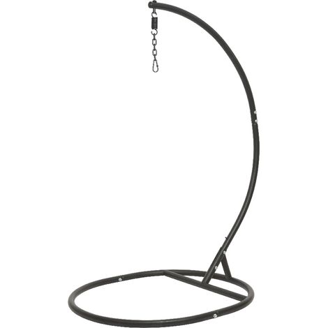 SUPPORTO STANDARD PER POLTRONA SOSPESA A UOVO 105X186CM NERO