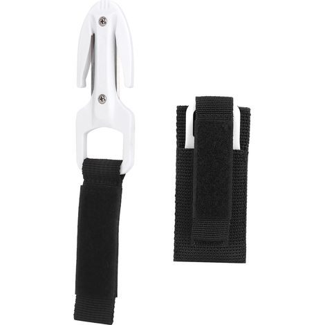 Couteau de plongée ABS avec lame tranchante, équipement de plongée en blanc (1/5)