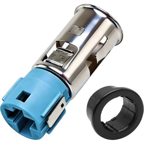 Prise de courant chauffante pour allume-cigare avec anneau de fixation pour Chrysler 200/300 (remplace les références 4685590AB et 479355AB). (1/5)