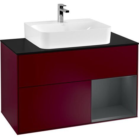 Villeroy & Boch G122HGHB Meuble sous-lavabo Finion G12 (1/2)