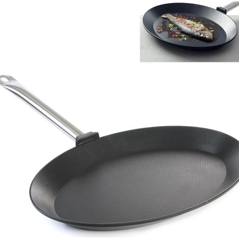 Ovale Fischpfanne Profi Line - Hendi 629604 (1/4)