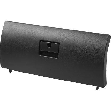 Couvercle de boîte à gants en plastique pour console centrale de voiture Bora MK4, noir (1/5)