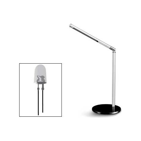 Lampara de oficina cep ecoline de aluminio y acero con luz led