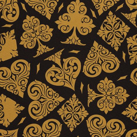 Outdoor-Dekostoffe Oxford - Motiv Geometric Gold I DX704 (1/5)