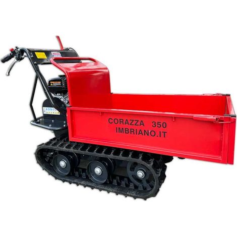 Motocarriola Corazza 350 Portata 300 kg Benzina Minitrasporter Cingolato (1/5)