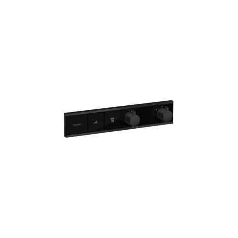 Hansgrohe RainSelect - Unterputzarmatur für 2 Verbraucher, schwarzmatt 15380670 (1/5)