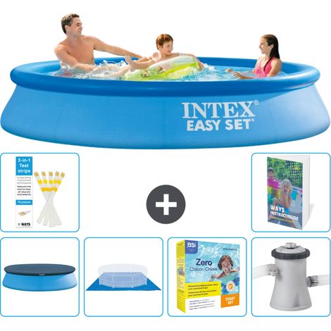 Intex Piscina Easy Set Rotonda - 305x61 cm - 7-pezzi  S24