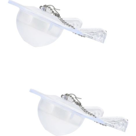 Kit De Remplacement De Valves De Chasse Deau De Toilette À Clapet Réglable En Pvc 2 Pièces Installation Facile (1/5)