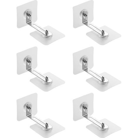 Anclajes de seguridad para muebles de 6 piezas, anclajes de pared para muebles, kit de anclaje antivuelco para asegurar sus muebles. (1/5)
