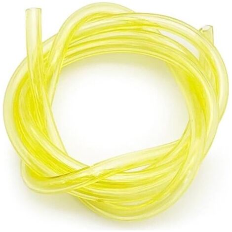 Accessoires pour débroussailleuses thermiques, tuyau, diamètre intérieur 3,3 mm, diamètre extérieur 5,5 mm (jaune)