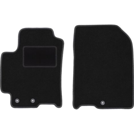 Tapis avant noirs pour crossover Kia Stonic (2017-)