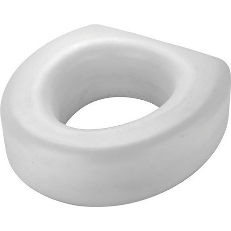 Rehausseur WC 15cm pour personne à mobilité réduite – Hauteur 15cm – Dimensions 39x38cm – LDPE blanc – Max 100kg – EHS