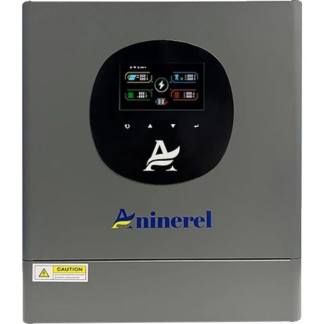 Inversor solar híbrido, gestión de doble salida, monitorización remota, 4200W-24V-WiFi (1/2)