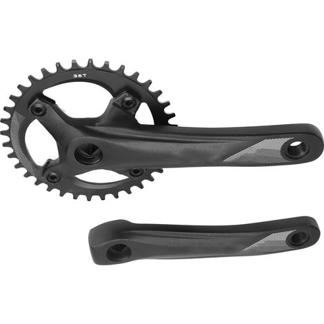36T Fahrradkurbel aus Aluminiumlegierung, 104BCD Kettenblatt, Vierkantaufnahme, kompatibel mit 7-12-Gang-Mountainbikes (1/5)
