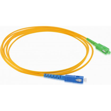 Câble fibre optique Free - monomode 2 m - vert et bleu (1/3)