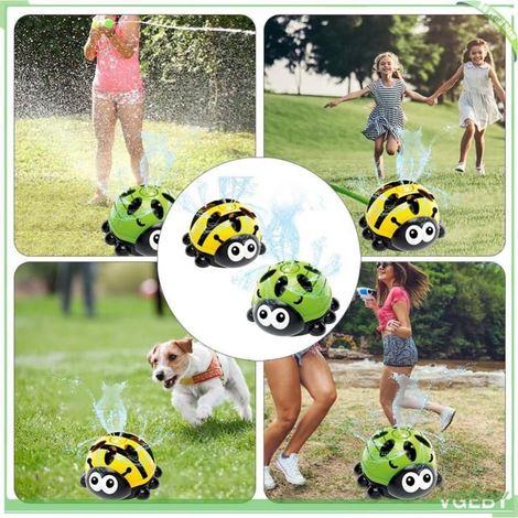 Arroseur - FAFEICY - coléoptère - buse rotative 360° - connecteur compatible tuyaux - pour enfants 3-12 ans (1/5)