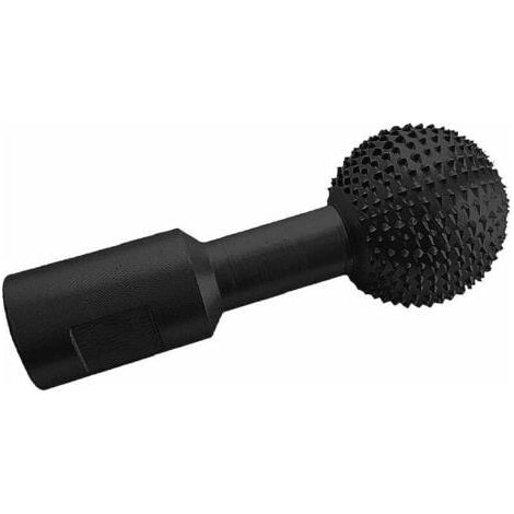Carbide ball rotary file for woodworking, Ø 40 mm, 14 mm interface, wood rotary file, ball cutter, ball chisel for angle grinding and wood polishing, carving bowl MUMU