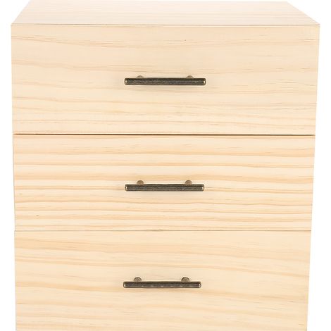 Boîte de rangement en bois à 3 niveaux, 90 emplacements pour flacons d'huiles essentielles, organiseur de bouteilles, coffret de stockage. (1/5)