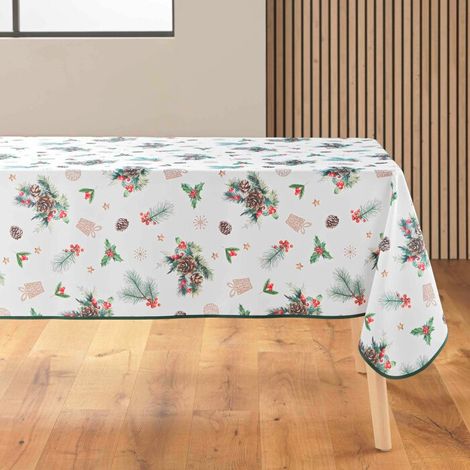 Nappe rectangle 150 x 240 cm polyester imprime hollystar Sans (1/4)