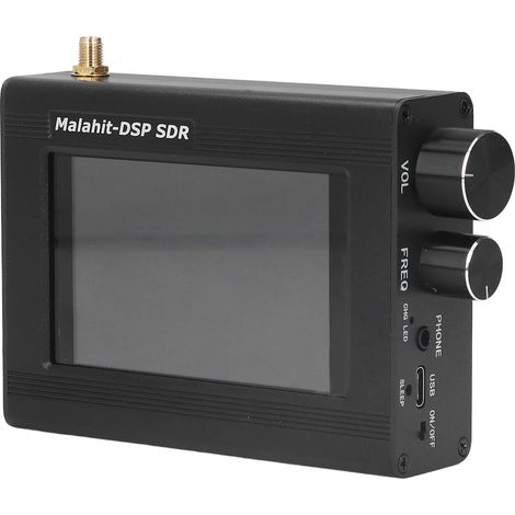 Récepteur radio SDR (DSP) avec réduction de bruit logicielle, écran tactile, 50 kHz – 200 MHz, version optimisée 1.10C (1/5)
