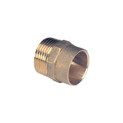 Accessoire en laiton à souder figure 243 raccord mâle 15x1/2 211215