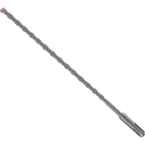 Foret à Béton, Ø 6 x 310mm Foret Carrelage, Forets SDS Plus, Jeu de Forets à Béton, avec 4 taillants en carbure et double vis, pour Percer Dans le Bétons, Brique, Pierre, Maçonnerie (1/5)