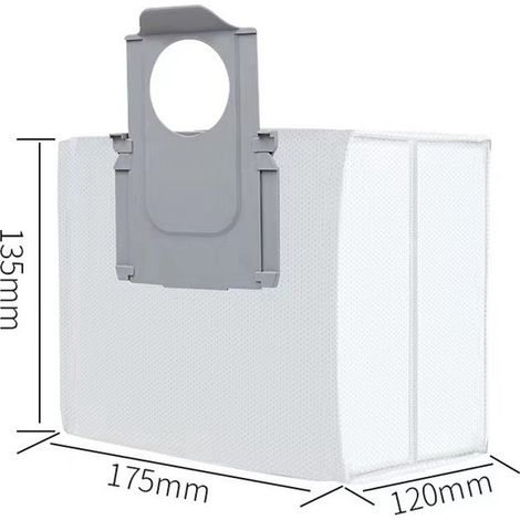 Una bolsa para el polvo, apta para las aspiradoras robot Roborock G10S/G20/Q7 Max/Q5/S7 MaxV (1/4)