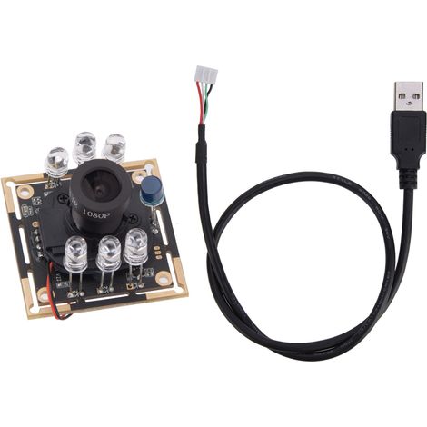 Caméra USB Module OV9732, carte avec capteur infrarouge IR CUT, reconnaissance faciale, résolution 1280x720, 30 images/s, angle de vision 72°, pour surveillance et sécurité (1/5)