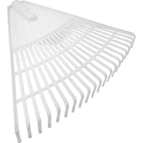Ancinho De Folhas Para Jardinagem, Ferramenta De Limpeza Externa, Ancinho De Mão Compacto Para Gramado (1/5)