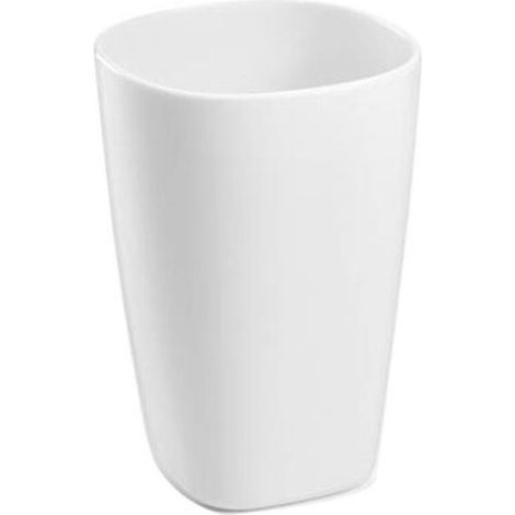 Verre de salle de bain Lagoon blanc 7,5 cm H 11 cm