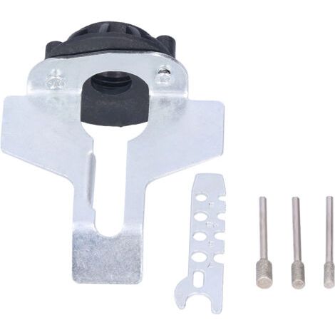 Pair - Guide d'affûtage de tronçonneuse, adaptateur de perceuse, lime de lame, Kit d'outils rotatifs (1/5)