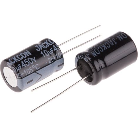 Condensateur RS PRO 10µF, 450V c.c.
