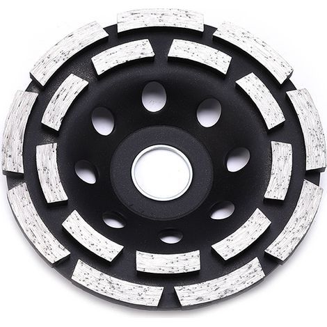Disco abrasivo de diamante de 125 mm para hormigón. Disco abrasivo para lijar hormigón, piedra y granito. (1/5)
