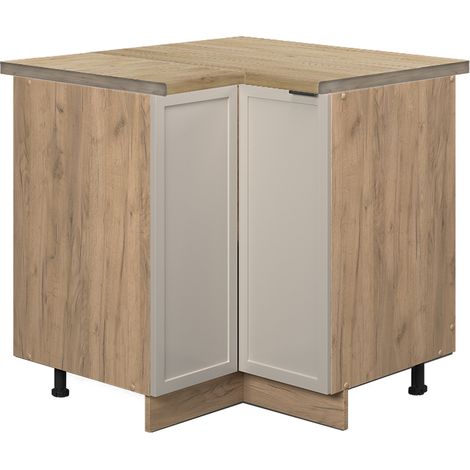 Basi ad angolo  Fame-Line, GrigioBeige, 80.5 cm , PL Rovere, Vicco