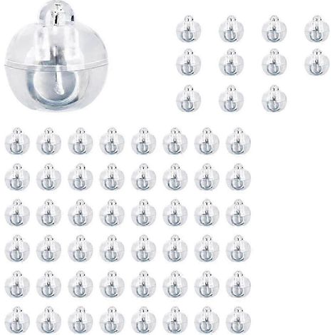 Lot de 60 guirlandes lumineuses LED pour ballons, mini-lumières LED blanc chaud, guirlandes lumineuses LED pour lanternes en papier. (1/5)