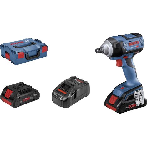 Avvitatore a batteria BOSCH GDS 18V-300 2X4.0 Procore 18V LBoxx - 06019D8202 (1/5)