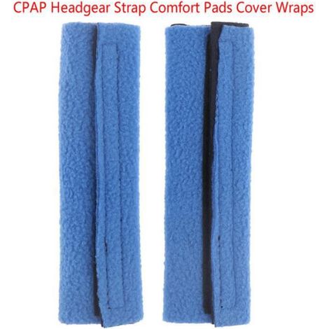 Doublure Masque Cpap - Tissu Coton Réutilisable Anti-Fuites D'Air - Pour Masque Pleine Face - 2 Pièces (1/4)