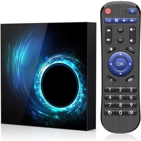 Boitier iptv T95 H616 Boîtier TV Android 10.0 boîtier TV 4 Go de RAM 32 Go ROM Allwinnner Quad-Core Soutien 2,4 GHz-5,0 GHz WiFi