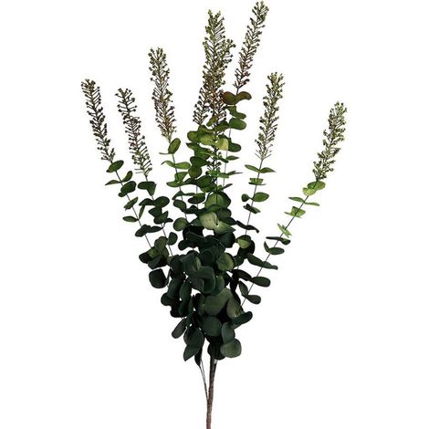 Fleur Artificielle Bruyelle Verte en Polyéthylène Tige Géante 120cm (1/3)