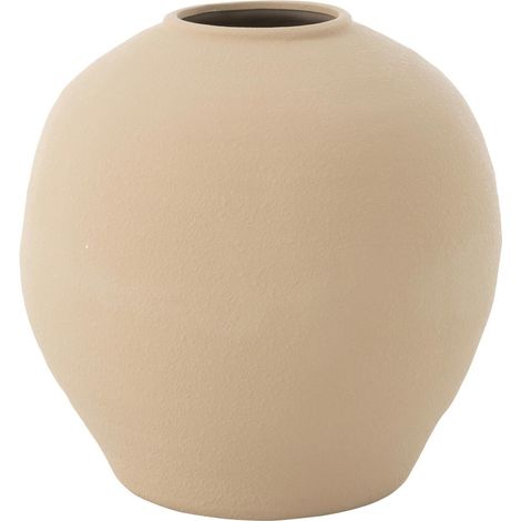 Vase Déco en Argile "Cassia" 38cm Naturel (1/2)