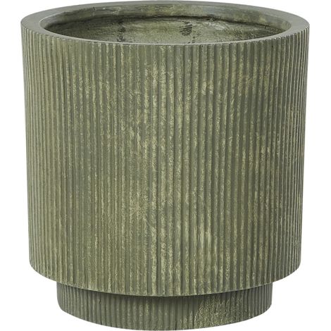 Plant Pot DARIA 37 cm Olive Green (1/5)